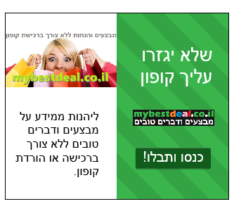 דוגמא לפרסומת גוגל